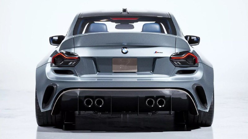 BMW M2-KS — виртуальный тюнинг с отсылкой к концепту 2002 Hommage 4