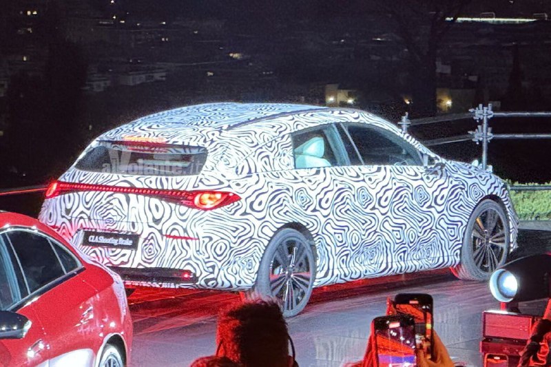 Первые фото нового Mercedes-Benz CLA в кузове универсал 3