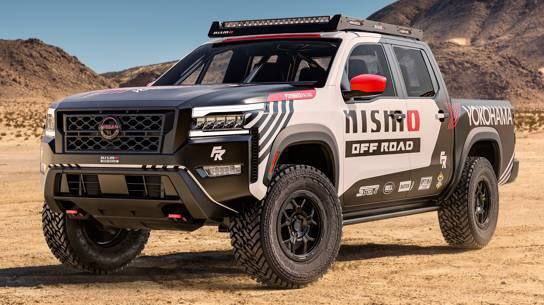 Nissan представил гоночный пикап на базе Frontier