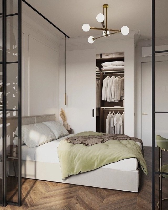 Прекрасный дизайн интерьера трехкомнатной квартиры общей площадью 86 квадратных метров. Автор проекта Мария Айтмухаметова. МЫ В МАХ подписаться - изображение 9 - прекрасный, дизайн, интерьера