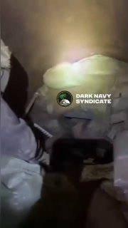 כוחות אוקראינים הקימו עמדת הגנה עם מקלע בתוך צינור מים או גז בגזרת קופיאנסק.