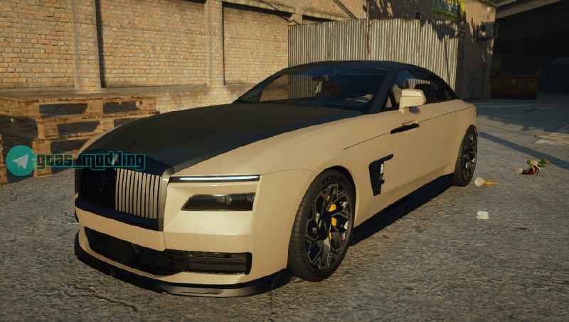 GTA V Mods ⚙️: ⭕️2019 Rolls Royce Wraith Black Badge [Animated front logo, screen interior, side mirror] ⭕️Add-On @gta5_modding⭕️2026 R