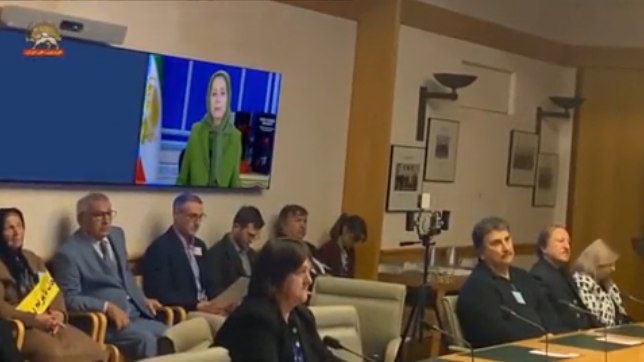خبرگزاری مهر: مشروعیت‌بخشی به تروریسم در پارلمان استرالیا!🔺مریم رجوی، سرکرده گروهک تروریستی منافقین، اخیراً به‌صورت ویدئو کنفرانسی در 