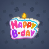 B-Day Candle #155