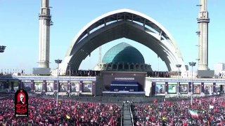 🎦 הסיסמה "היידר היידר" של האבלים, שעה לפני תפילה על גופתו של "מר הרג את איראן".