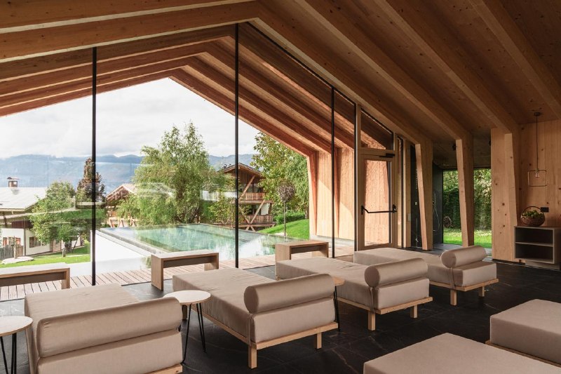 Pineta Nature Resort MICHELE SICHER ARCHITETTO COREDO, ITALY Area 240 m Year 2024 - изображение 1 - pineta, nature, resort