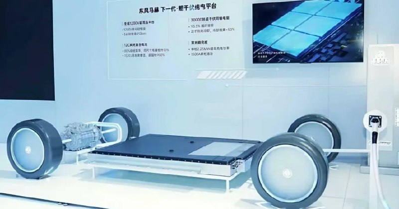 Новая батарея Dongfeng: 1 000 км хода и 450 км за 5 минут