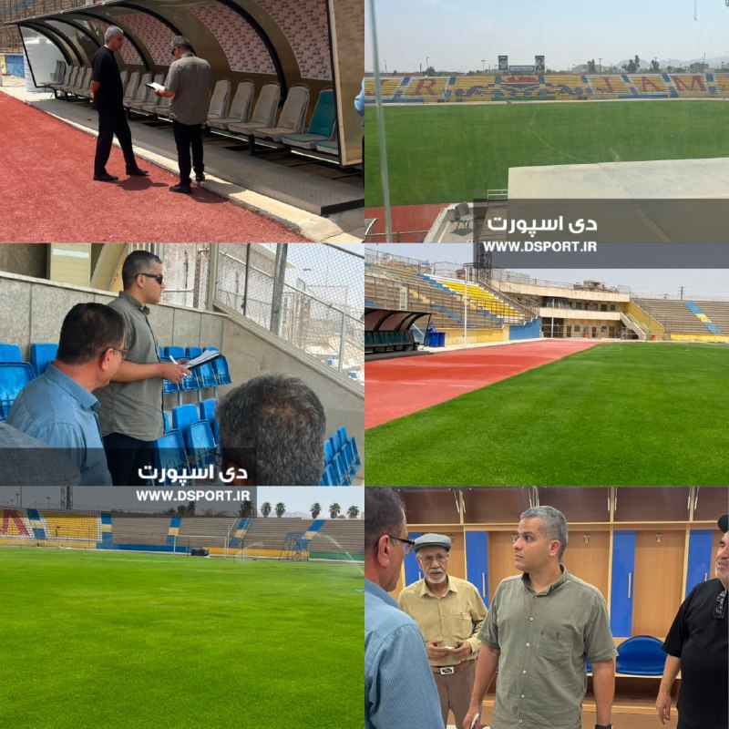 دی‌اسپورت| dsport.ir: بازدید مسئول لیگ یک از ورزشگاه تختی جمبه گزارش"فوتبال آزادگان"؛ امیرحسین فراهانی، مسئول لیگ یک سازمان لیگ فوتبال ایران، 
