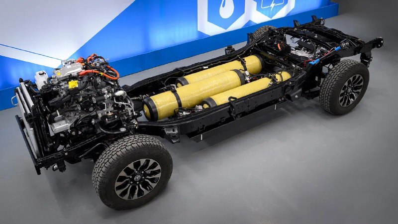 Toyota приступила к дорожным испытаниям водородного пикапа Hilux 3