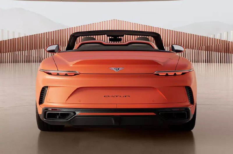 Родстер Bentley Batur Convertible — один из последних Bentley с W12 3