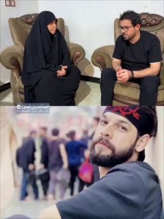 אישה עלאווית עיראקית זועקת לעזרה לאחר שבנה נעדר בכלא בגלל שהוריד את דגל כווית מבניין הקונסוליה בבצרה לאחר ה…