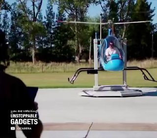 This training helicopter can’t fly.Science and facts💡