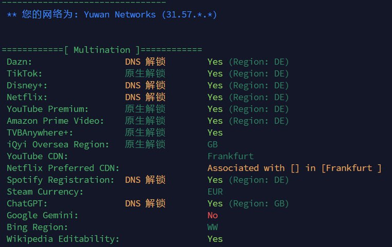 当然默认DNS是附赠的