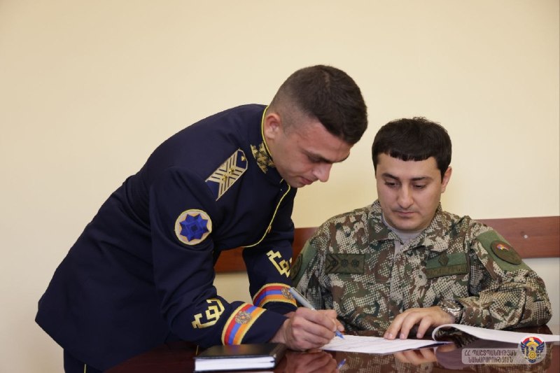 Image from a post by Armenian Military Portal