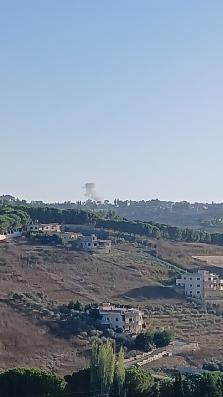 🚨הפצצת ארטילריה ישראלית מכוונת לעיר חדדה