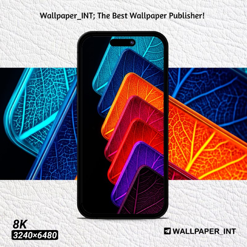 Wallpaper | والپیپر | Обои: #Layers #Abstract #Colorful #8K@Wallpaper_INT