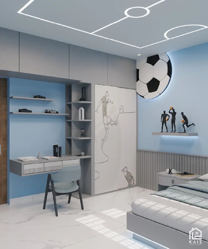 Классная комната для маленьких фанатов футбола Мы в МАХ - изображение 2 - классная, комната, маленьких