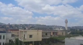 🚨הפצצה ישראלית בעיירה חדדה.