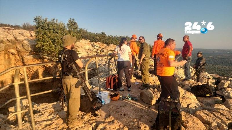 🇮🇱 שרון קנובליך. צוותי חילוץ מיחידת החילוץ "גליל-כרמל" וכן צוות חילוץ מוסק של יחידה 669 הוקפצו לזירה.