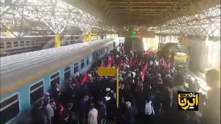 משפחות ילדים הרוגים ממינאב הגיעו לטהרן לטקס הלוויה