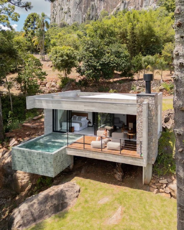 concrete glass cabin | Easy Interior Design - изображение 1 - concrete, glass, cabin