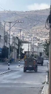 כוחות הכיבוש מסתערים על העיירה בית פוריק, מזרחית לשכם