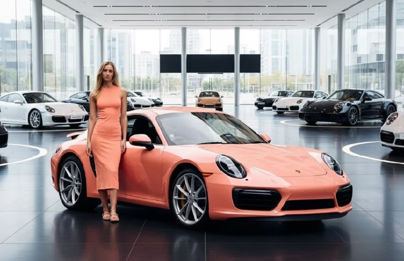 Porsche придумала, как покрасить авто в цвет любог...