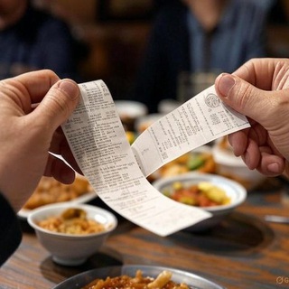Split check / bill / receipt