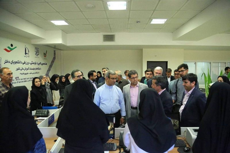 اخبار خراسان رضوی: 🔹 بازدید استاندار خراسان رضوی از محل برگزاری المپیاد دانشجویان دختر در دانشگاه فردوسی مشهد 🔸 استاندار خراسان رضوی به همر