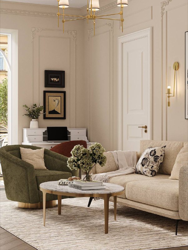 Заказчики купили эту квартиру из-за вида из окна, французского балкона, ну и потому что влюбились в атмосферу старого фонда времен Сталинского ампи... - изображение 4 - заказчики, купили, эту