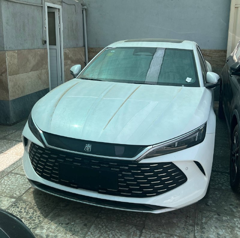 اتو گالری رمضانی 09123510648: بی وای دی BYD چین ال سفید صدفی‏ (Qin L)پلاگین هیبریدسدان 2025 پلاک تهرانتریم مشکیبا آپشن (🧿چشم خدا🧿)وارداتی کرمان موتور❗