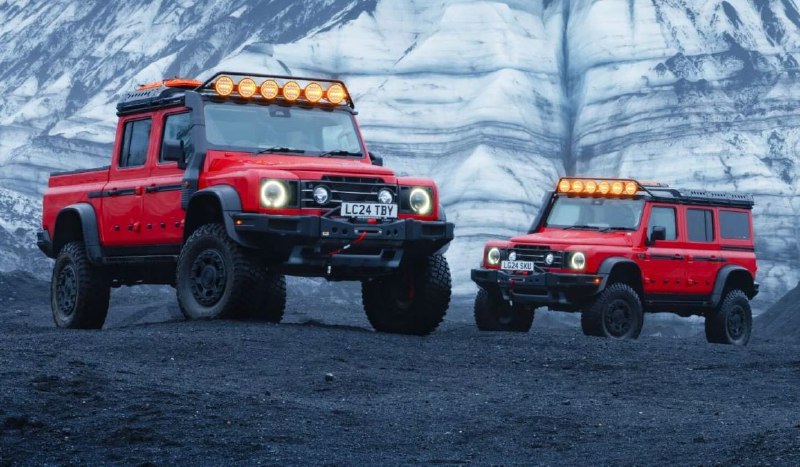 Ineos Grenadier Trialmaster — внедорожник с портальными мостами Ineos Grenadier