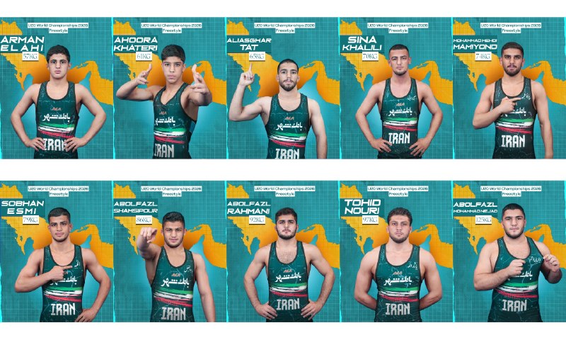 اخبار کشتی (iwf.ir): پوسترهای معرفی آزاد کاران اعزامی به رقابت‌های قهرمانی جهانپسران ایران آماده افتخار آفرینیhttp://iwf.ir/lnks/87445/-.aspx