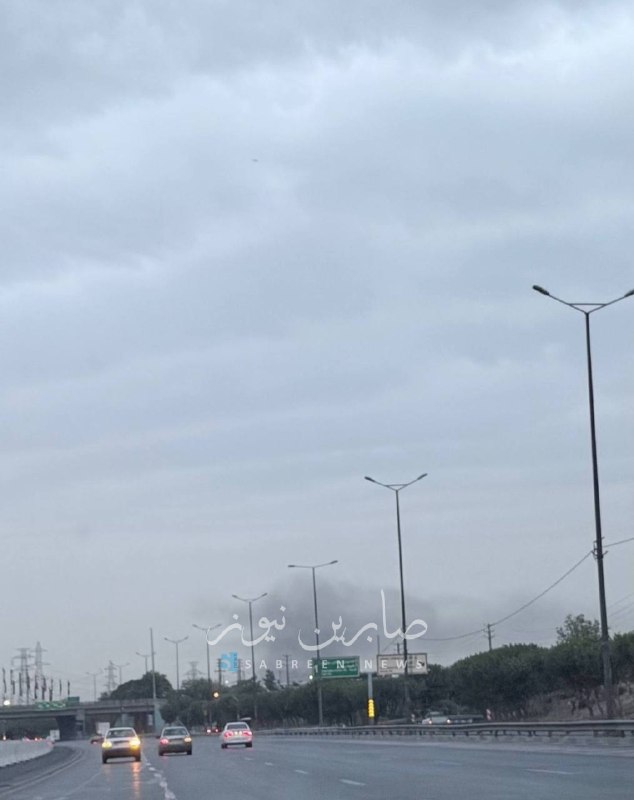 תמרות עשן עולות מדרום איראן כתוצאה מתוקפנות הטרור האמריקאית