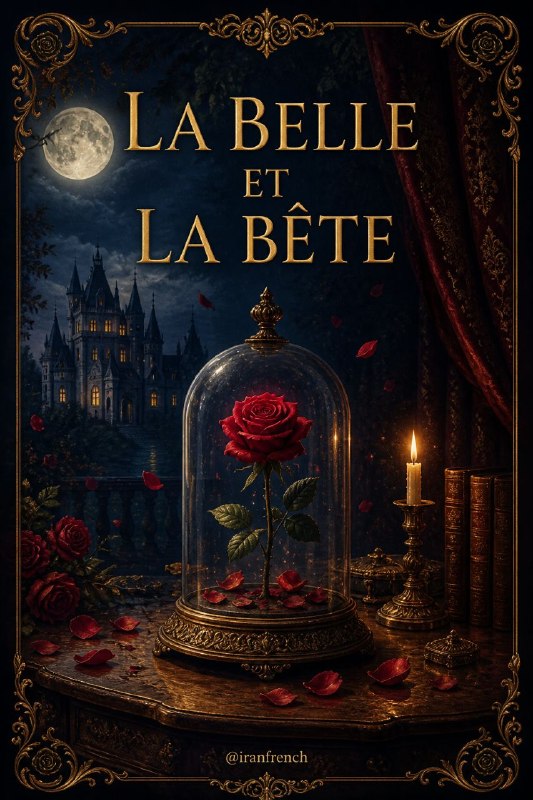 Iranfrench 🇫🇷: 👋 Aujourd’hui: 📖 La Belle et la Bête #lecture #خوانش