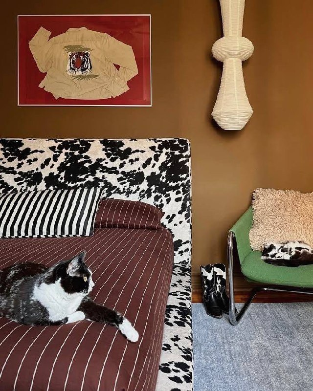 Коровий принт в интерьере | HOMEASY - идеи для дома - изображение 6 - коровий, принт, интерьере