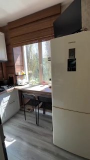 Девушка исполнила свою небольшую мечту, давайте порадуемся за неё Компактная кухня на 5,6 м . Всё спланировано так, чтобы на малой площади было про... - изображение 1 - девушка, исполнила, свою