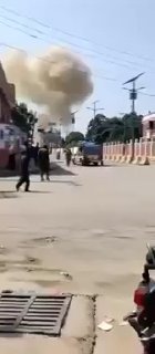 The moment: 17 people were killed and 40 injured in an explosion at the police headquarters mosque in Kohat, Pakistan.