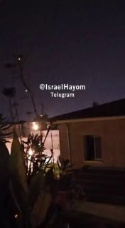 איראן שיגרה טילים לעבר ירדן, לפחות 4 ירוטים נצפו בשמי אילת והערבה
