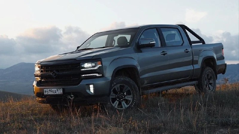 В России появился малоизвестный пикап с мотором Mitsubishi 4