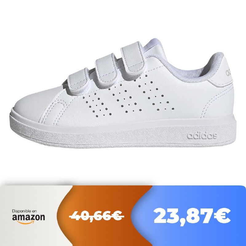 🔥 adidas Advantage Base 2.0 Zapatillas Unisex Niños  🤯 -41%! MEGAprecio! ¡Mínimo