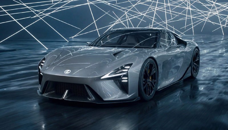 Новый Lexus LFA стал электромобилем и выйдет в 202...