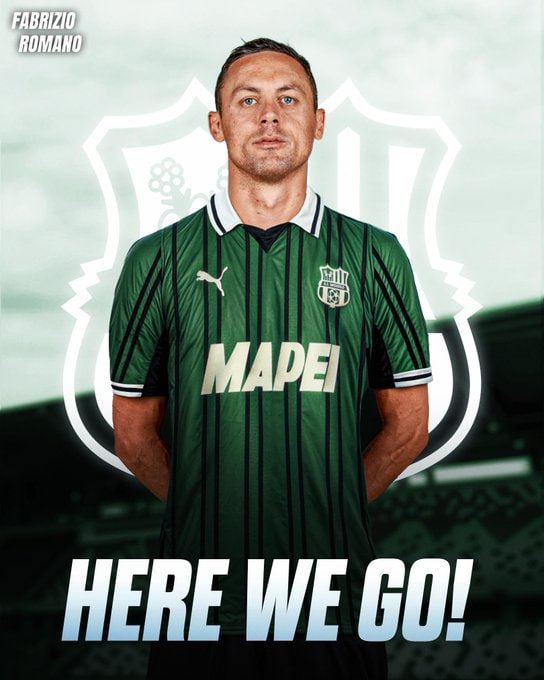 🚨⚫️🟢 Nemanya Matić Serie A klubi Sassuologa o‘tishga rozilik berdi. Bir yillik…