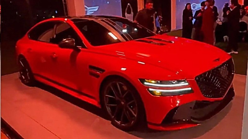 Рассекречена заряженная версия седана Genesis G80