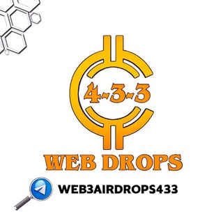 Telegram profile photo for 4-3-3 web3 airdrops