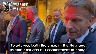 French President Emmanuel Macron declared, during a meeting with U.S. President Donald Trump in New York, United States, about the current situation in the Red Sea, and in particular how to secure better oil exits from the Middle East: