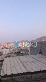 Scenes of smoke rising in Aden Governorate, Yemen.