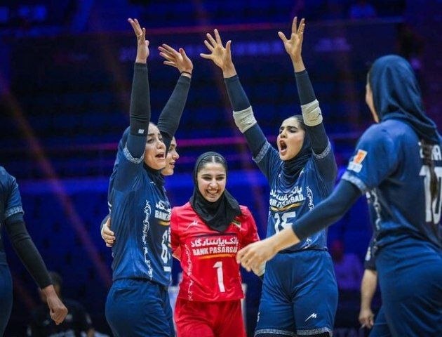 ایران خبر: 🔻برد زنان والیبال ایران در قهرمانی آسیا با ثبت رکوردی تاریخی🔹تیم ملی والیبال زنان ایران مسابقات قهرمانی آسیا را با برد م