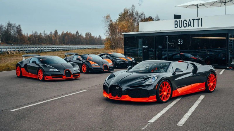 Bugatti W16 Mistral стал самым быстрым автомобилем без крыши 3