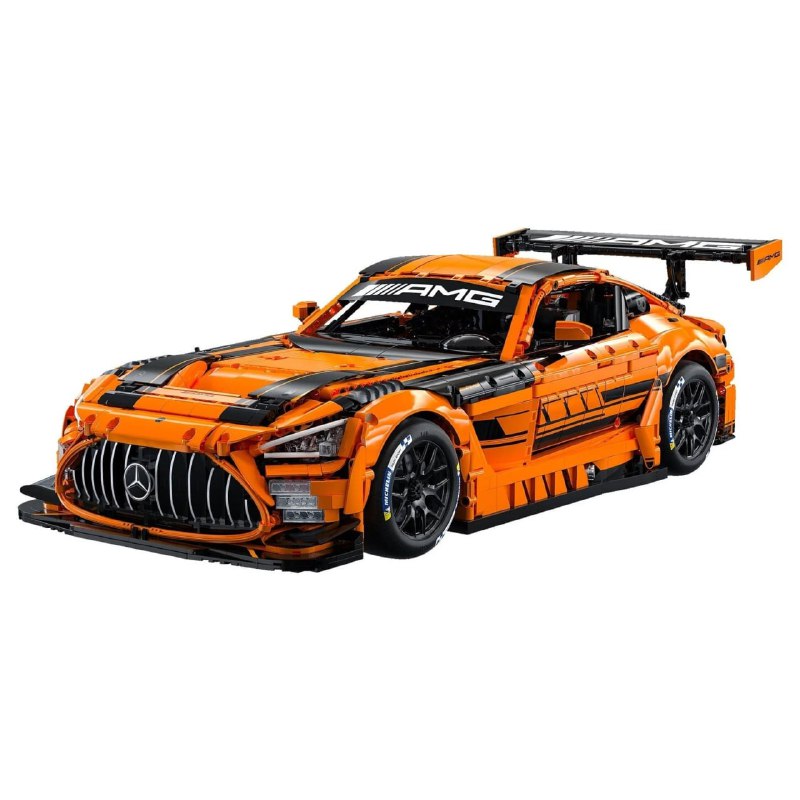 Китайцы показали «убийцу LEGO Technic» — бренд CaDa представил Mercedes-AMG GT3 в масштабе 1:8 с офи 3